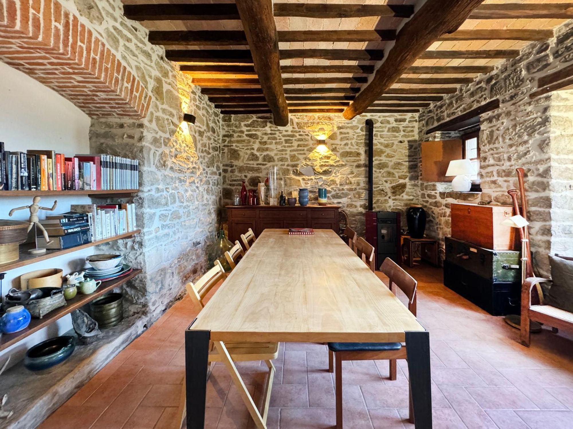 Bio Agriturismo Il Vigno Caprese Michelangelo Zewnętrze zdjęcie
